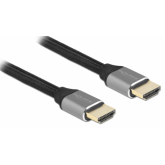 Cablu Delock 83997, HDMI male - HDMI male, 3m, Black-Gray