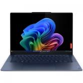 Laptop Lenovo Yoga Slim 7 14Q8X9, Qualcomm Snapdragon X Elite X1E-78-100, 14.5 inch Touch, RAM 32GB, SSD 1TB, Qualcomm Adreno, Windows 11, Cosmic Blue