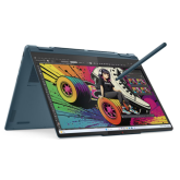 Laptop 2-in-1 Lenovo Yoga 7 14AKP10, AMD Ryzen AI 5 340, 14 inch Touch, RAM 16GB, SSD 512GB, AMD Radeon 840M, Windows 11, Tidal Teal