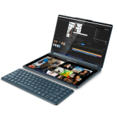 Laptop 2-in-1 Lenovo Yoga Book 9 14IAH10, Intel Core Ultra 9 285H, 2 x 14 inch Touch, RAM 32GB, SSD 1TB, Intel Arc 140T, Windows 11 Pro, Teal