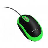 Mouse Optic Blow MP-20, USB, Black-Green