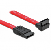 Cablu Delock 84220, SATA3 - SATA3, 0.50m, Red