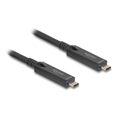 Cablu Delock 84246, USB-C male - USB-C male, 3m, Black