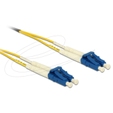 PatchCord Deock 84599, Singlemode, LC Duplex - LC Duplex, OS2, 1 m