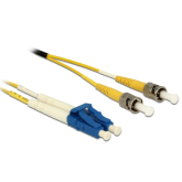 Patch Cord Fibra Optica Delock 84696, Single-Mode, OS2, Duplex LC - Duplex SC, 10 m