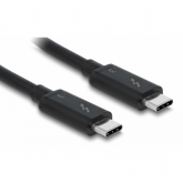 Cablu de date Delock 84845, USB-C male - USB-C male, 1m, Black