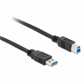 Cablu Delock 85065, USB 3.0 male - USB-B 3.0 male, 0.50m, Black
