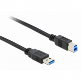 Cablu Delock 85067, USB 3.0 male - USB-B male, 1.5m, Black