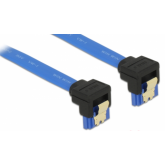 Cablu Delock 85096, SATA - SATA, 0.30m, Blue