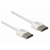 Cablu Delock 85122, HDMI male - HDMI male, 1m, White