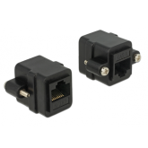 Adaptor retea Delock  85124, UTP, Cat6, RJ45, Black