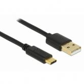 Cablu de date Delock 85209, USB male - USB-C male, 3m, Black