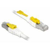Patch Cord Delock 85333, S/STP, Cat6a, 3m, White