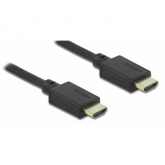 Cablu Delock 85389, HDMI male - HDMI male, 2.5m, Black