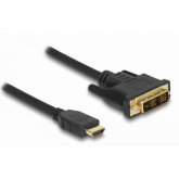 Cablu Delock 85582, HDMI male - DVI male, 1m, Black