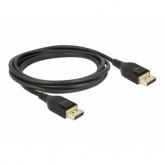 Cablu Delock 85660, DisplayPort male - DisplayPort male, 2m, Black