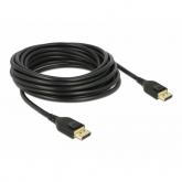 Cablu Delock 85663, DisplayPort male - DisplayPort male, 5m, Black