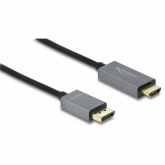 Cablu Delock 85928, DisplayPort male - HDMI male, 1m, Black