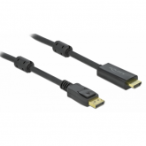 Cablu Delock 85956, DisplayPort - HDMI, 2m, Black