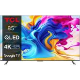 Televizor QLED TCL Smart 85C645 (2023) Seria C645, 85inch, Ultra HD 4K, Black