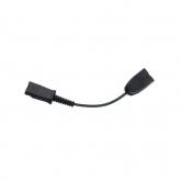 Cablu Poly by HP 85Q47AA, 4 pin QD - 6 pin QD, 0.13m, Black