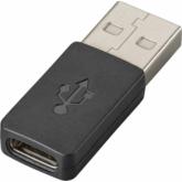 Adaptor Poly by HP 85Q49AA, USB-C - USB-A, Black