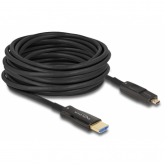 Cablu Delock 5-in-1 86007, HDMI male - Micro HDMI-D male, 20m, Black