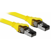 Patch Cord Delock 86581, S/FTP, Cat.8.1, 1m, Yellow