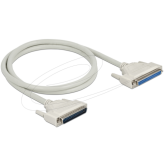 Cablu Delock 86882, VGA female - VGA male, 1 m, White