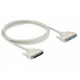 Cablu Delock 86883, Serial 37 pin male - Serial 37 pin male, 2m, Beige