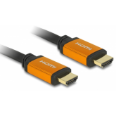 Cablu Delock 86987, HDMI male - HDMI male, 3m, Black-Orange