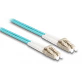 Patch Cord Fibra Optica Delock 87908, Multi-Mode, OM3, Duplex LC - Duplex LC, 2 m