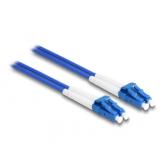Patch Cord Delock 87919, LC Duplex - LC Duplex, 1m, Blue