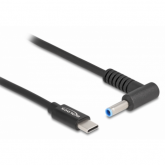 Cablu Delock 87971, USB-C male - HP 4.5 x 3.0 mm male, 1.5m, Black