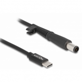 Cablu Delock 87972, USB-C male - HP 7.4 x 5.0 mm male, 1.5m, Black