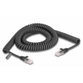 Patch Cord Delock 87994, Cat5e, 3m, Black