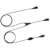 Cablu Jabra 8800-02-01, 2 x QD - 1 x QD, Black