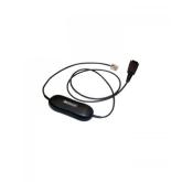 Cablu adapter Jabra GN 1200 Smart Cord, QD to RJ-9, 0.8m, Black