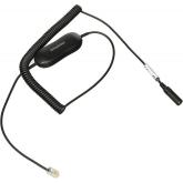 Cablu adapter Jabra Evolve GN 1200, Mini-phone to RJ-9, 2m, Black