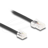 Patch Cord Delock 88036, RJ45 male - RJ11 male, 2 m, Black