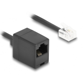 Cablu Delock 88720, RJ11 male - RJ45 male, 1m, Black