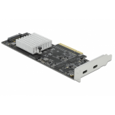 Adaptor PCI Express Delock 89011, PCI Express x8 - 2 x USB-C