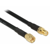 Cablu Delock 89426, SMA male - SMA female, 7.5m, Black