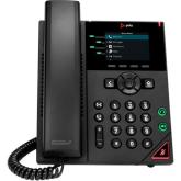 Telefon IP Poly by HP VVX 250, 16 conturi SIP, 4 linii, Black