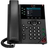 Telefon IP Poly by HP VVX 350, 6 Linii, PoE, Black