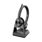 Casti cu microfon Poly by HP Savi 7320 UC/Microsoft Teams, DECT Wireless, Black