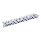 Patch Panel R&M R812475, 19inch, 1U, 24 porturi, Cat6, UTP, Gray