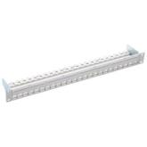 Patch Panel R&M R813485, 19inch, 24 porturi, Cat.6a, Keystone, Gray