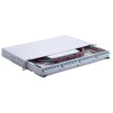 Patch Panel R&M R816226, 19inch, 1U, 12 porturi, Fibra optica, Grey