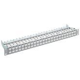 Patch Panel R&M R837964, 19inch, 1U, 48 porturi, Cat6a, UTP, Gray